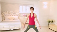 Belle of Korea of gymnastical gem gal practices 0120_ dancing video