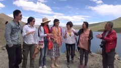 Short of music of beautiful Tibet _