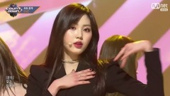 BLACK DRESS - Mnet M! 18/02/22_CLC of Countdown spot edition