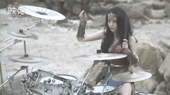[Drummer elegant beautiful] Korea belle elegant beautiful is made newly, band of Cover dream dragon