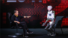 Bold doubt Zhang Yi seeks robot reporter Gao Leng answers galaxy of rancorring _ Chinese
