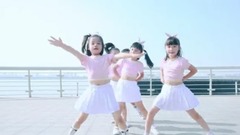 Oh My Girls of combination of small belle of bud bud Da is little dancing video TFboys 