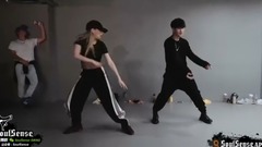 [1M dance room] B of choreography of male god Shaw
