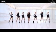 Edition of dancing of Super Duper of AOA – / exercise room installs video of dancing of solid lens _