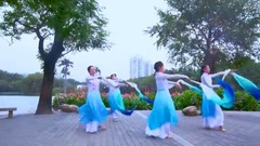 Yesterday evening is small video of dancing of _ of Lou Youdong wind