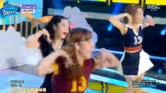 18/08/11_Red Velvet of caption of Chinese of edition of spot of Power Up - MBC Music Core