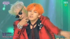 15/08/09 _BigBang of caption of Chinese of edition of spot of ZUTTER - SBS Inkigayo, g-Dragon, t.O.P