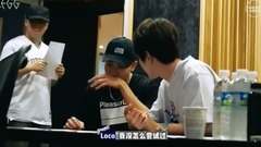 Bai Xian &Loco interviews _EXO of titbits Chinese caption, loco, bian Baixian