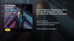 Rachmaninov_ Rhapsody On A Theme Of Paganini, eura