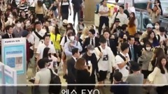 Airport of EXO gold riverside leaves the country 18/08/25 _EXO