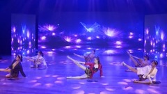 Fly violently galaxy of Chinese of butterfly dance