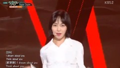 18/06/01 _AOA of caption of Chinese of edition of spot of Super Duper - KBS Music Bank