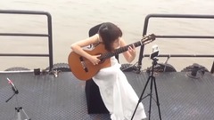 Shu Bai of performance ' of guitar hand 'Kim Chu