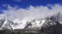 Xue Guoyuan just enjoys short film of music of _ of snow region scenery, imitate break up sing