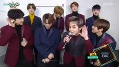 Regression is interviewed - 18/11/02_EXO of edition of spot of KBS music bank