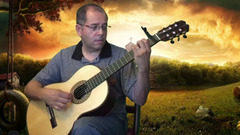 Classical guitar performs Bible paean Come Thou Fo