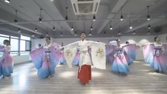 Classical dancing of blue sky of the Guo that send
