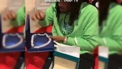Takeoff sends birthday present to eldest brother Quavo! Flashy and high-energy take good blinkers _T
