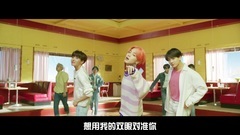 Mood of caption of Chinese of Boy With Luv changes