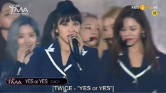 190424_TWICE of edition of spot of TWICE - Intro +YES Or YES +Dance The Night Away /The Fact Music A