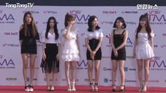 GFRIEND, red carpet of wall of media of MAMAMOO - 2019The Fact Music Awards sees appearance 190424_M