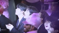 Below the stage advocate the reaction BBMAs2019 me