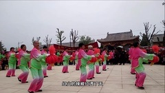 Na Qian feather - send a blessing - square dance - galaxy of 2019 Chinese of _ of video of Zhou Cang
