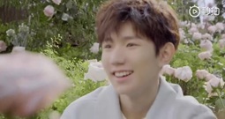 Advertisement of Wang Yuan of spokesman of brand of poem of bud of 190503 Fresh fragrant piece, flow
