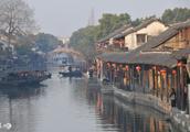 Flow from in Changjiang Delta ancient town, jing H