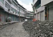 Fill south Sichuan: Battalion hill county double stream the town is street transform in undertaking,