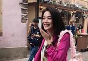 The netizen is in Zhao Wei of Qi of easy of French come across's 2 people all over the face smile h