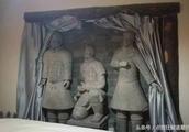 Tomb figure of Xi'an military forces civilian con