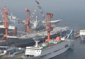 Homebred aircraft carrier and Liaoning naval vesse