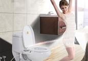 Why the toilet on Japanese woman need not " paper