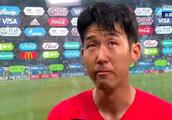 World cup Korea goes out bureau, sun Xing    cries