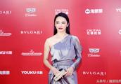 Shanghai international film festival concludes grace of formal attire of silks and satins of incline
