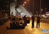 Bridge of Italian happening highway breaks down collapse accident at least 20 people die