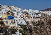 European travel resort -- Greek Shengtuolini island, the most beautiful small town on the world