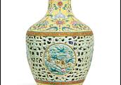 Qianlong period vase once will send a 380 million 