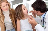 What do the symptom of child tonsil phlogistic fit and harm have?