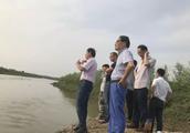 Liang Maosheng deputy director general goes to survey of border of state of the Chu austral the Huai