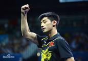 Zhang Jike, enter the final with long already long parted! Cheer!