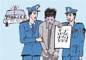 The network is not the ground outside the law, one man encircles abuse policeman to be detained in t