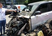 Value car of spontaneous combustion of road of hig