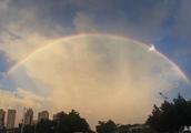 The rainbow of Dongguan sky!