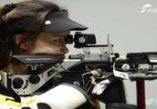 The 10th gold! If bamboo carries off,Asia Game woman enrages musket Zhao 10 meters champion