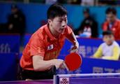 Male ping wins a ball eventually! Small Zhang Jike