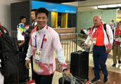 Su Bingtian arrives at Jakarta, track and field 48 gold are perfect join natant project, seize golde