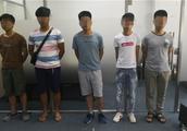 Xiamen Siming police carries one bilk gang
