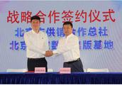 Total company of collaboration of Beijing supply a
